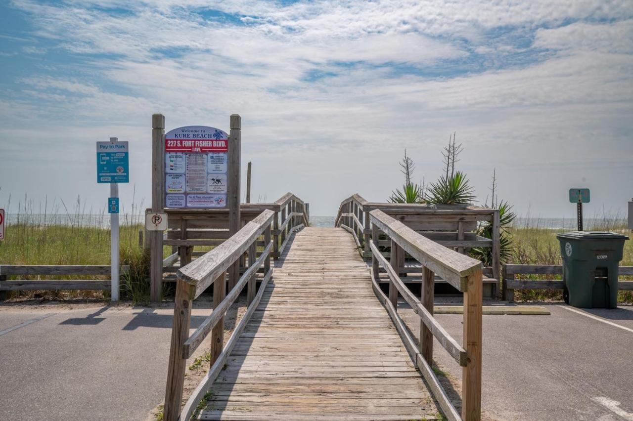 Happy As A Clam Lower Unit Villa Kure Beach Exterior photo